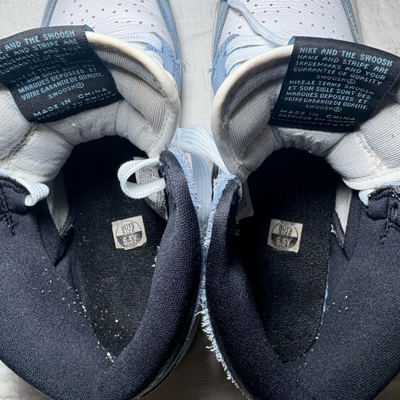 Nike Air Jordan 1 High School Size 6.5Y University Blue - Picture 5 of 5